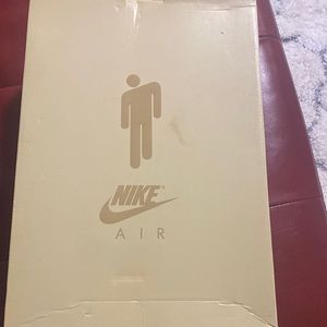 Billie Elish Nike Air Force 1 high top beige🔥🔥🔥